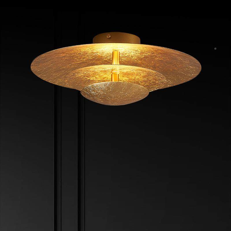 廊阳台吸顶灯走意大利艺术创意计个性设225师轻奢多圆形飞碟层壁,家装灯饰光源,客厅吸顶灯,淘宝优惠券,粉丝福利购,淘宝优惠卷