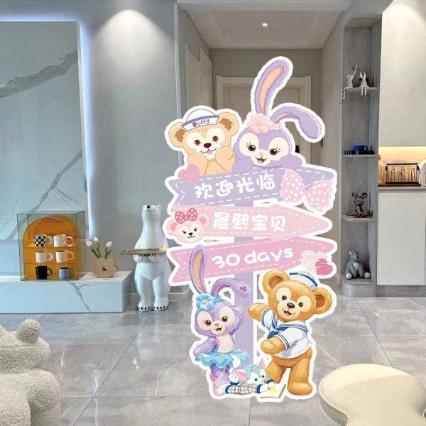 星黛路满月礼百天百日宴指示迎宾牌装饰酒店场景布置照片kt板定制,节庆用品/礼品,装扮布置套餐,淘宝优惠券,粉丝福利购,淘宝优惠卷