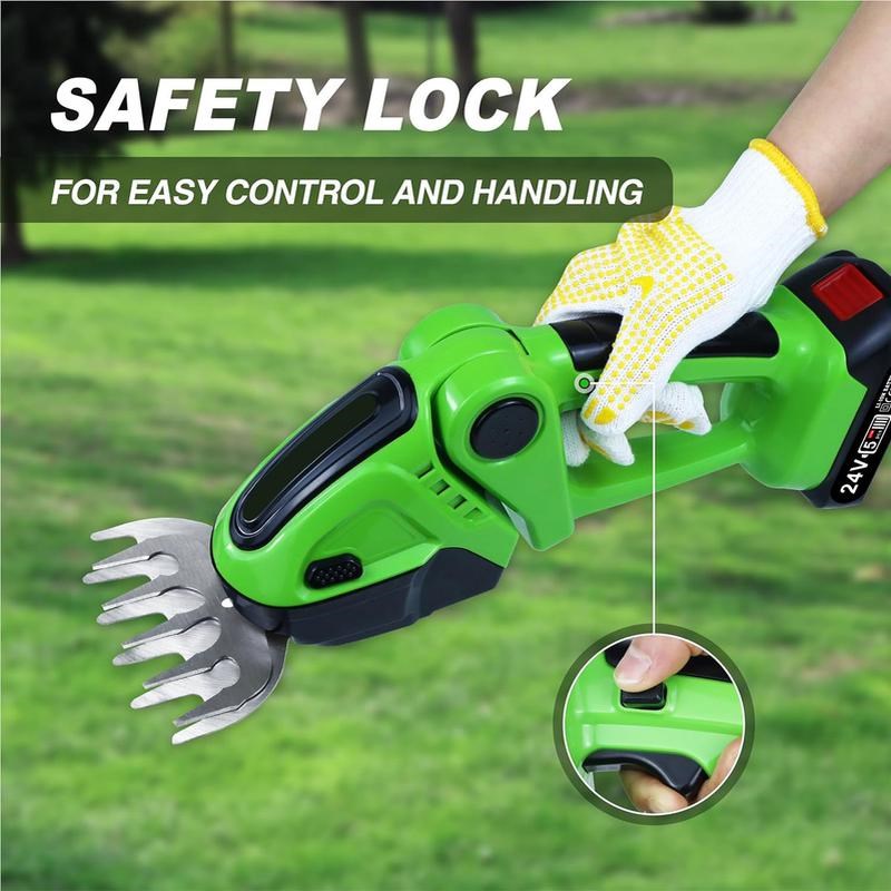 家用绿篱机锂g电工具多功能电动大功率割草机园林修剪机迷你绿篱