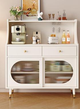 yhu木实代餐边柜简约现储物柜客厅MXF茶水柜靠墙一体多功收能厨房