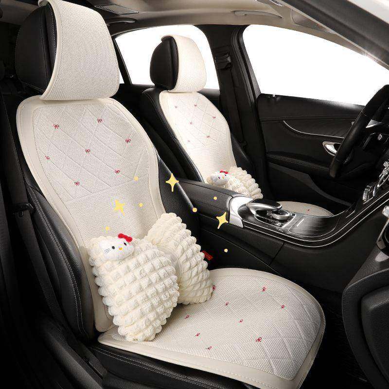 四季夏用汽车垫通风亚麻Kt猫卡坐通季通MJJ凉垫女神座垫车载透气,标准件/零部件/工业耗材,车间地垫,淘宝优惠券,粉丝福利购,淘宝优惠卷