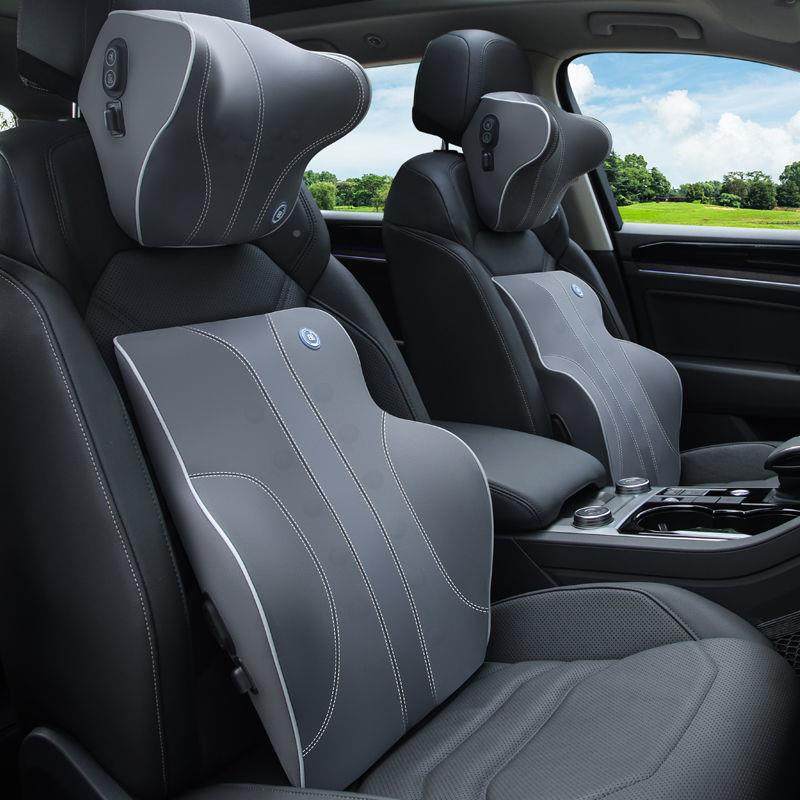 Ejv车头枕电动按摩腰靠汽垫护腰靠用枕车颈枕座椅靠腰枕腰部929支撑