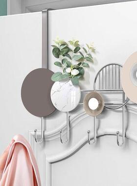 门后挂钩免打孔置物室衣服架门挂上进口背后AL102541入户门后挂钩