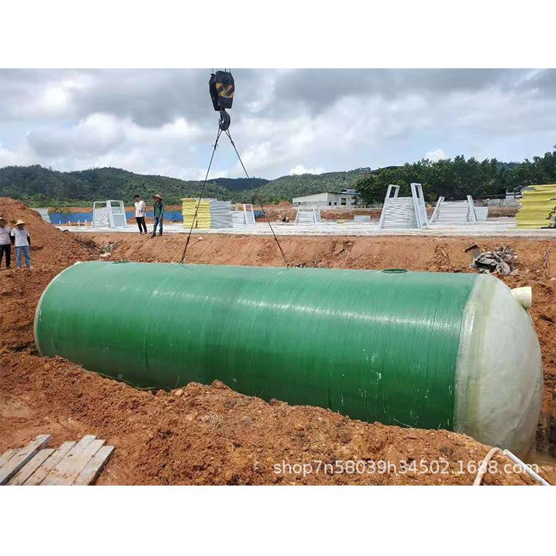 工厂成品玻璃钢化粪9池2/54/6//12/50/7/100WDL立粪方三级缠绕化
