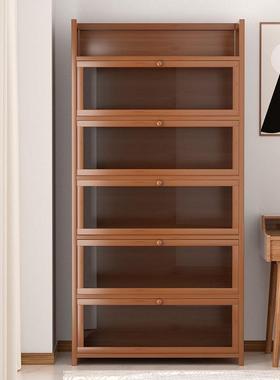 架防尘落地置物简架家用儿桌书童NBV带门面收纳多层易客厅储物架包邮