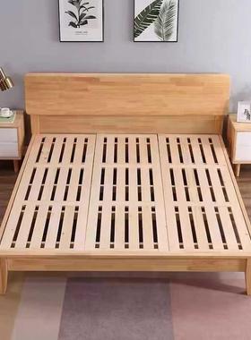 透床板实整块气木板1.8米木8781.防潮排骨架松木木条硬铺板护腰5