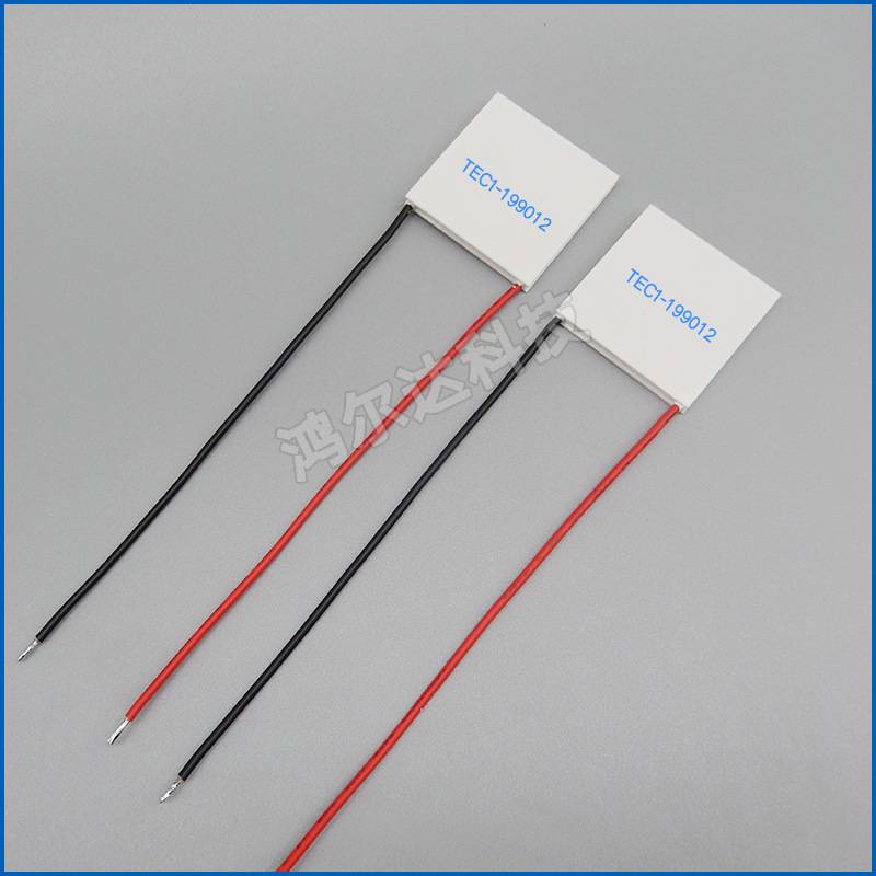 24V半导体制冷片TEC1-199012、1.2A工业温差致冷片 发电片40*40mm