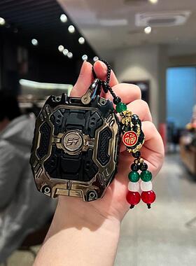 舟t会钥匙套25款山海t2汽车用品LHV装1改自由者穿越po壳r扣包