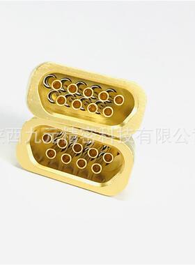 KJ3WNP0J-TJ-Q60A-200MM9J30JMI-9ZS19矩形玻接璃气密封连航插头