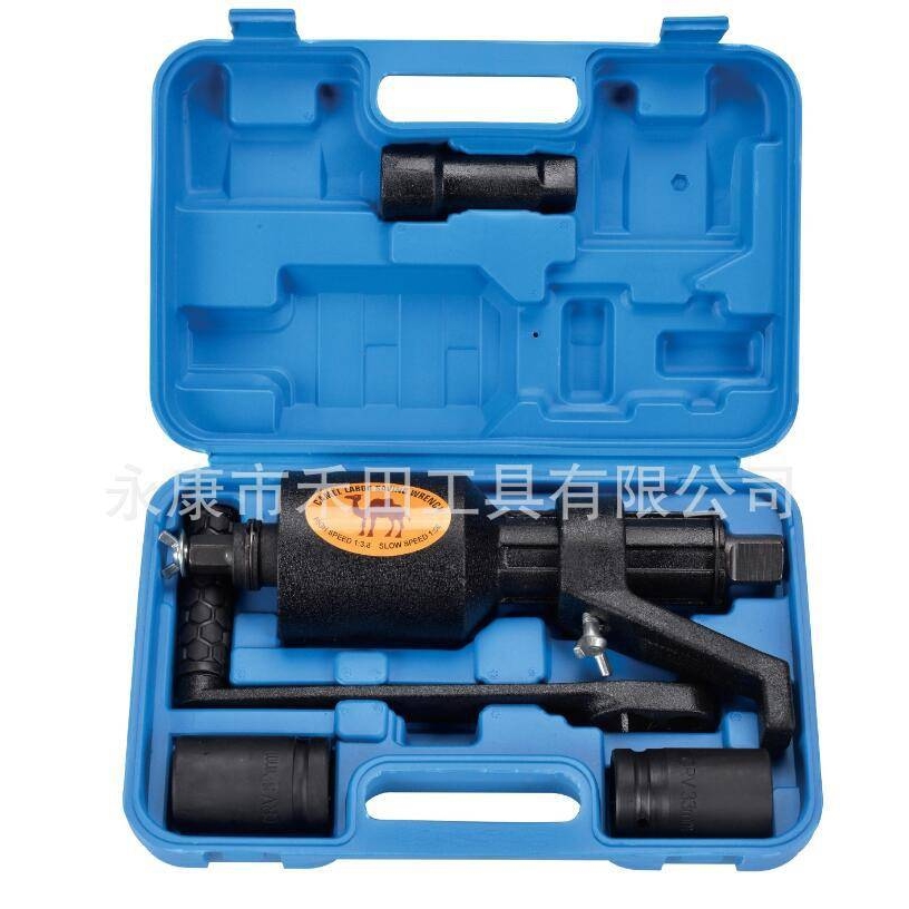 大力王省力扳手轮胎拆装增力器大货车拆卸胎维修工具减速套筒螺丝