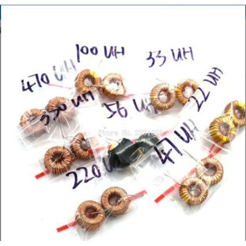环形电感器33UH 100UH 47UH 470UH 3A 6A 绕线线圈磁环电感lm2596