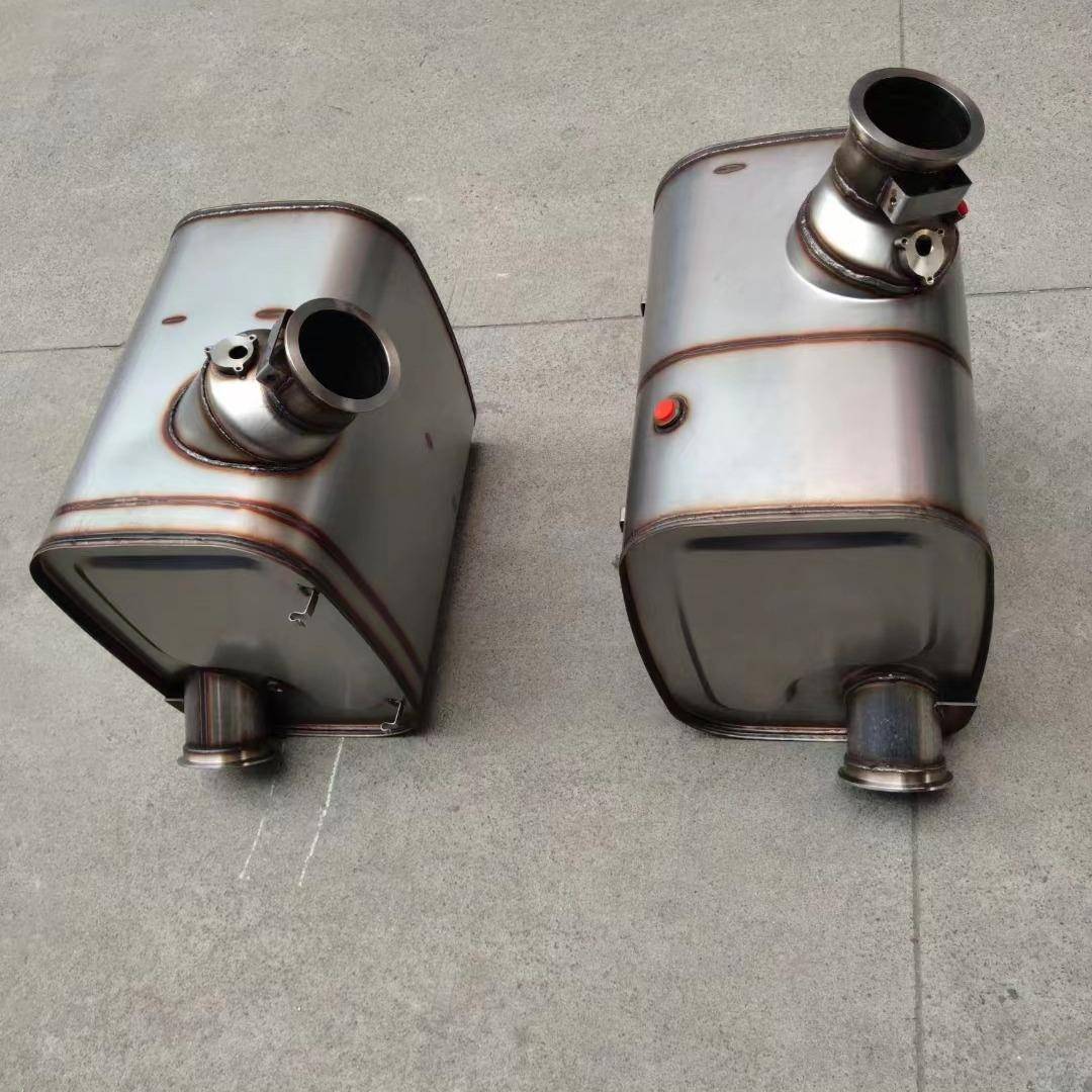 重汽HOWO内排消声器总成 WG9725540010 消声器总成