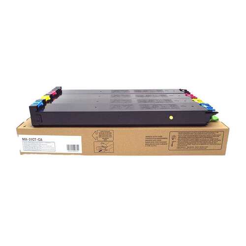 适用夏普2600n粉盒MX31CT-C/M/Y/B打印机墨盒MX2601N3100N碳粉500