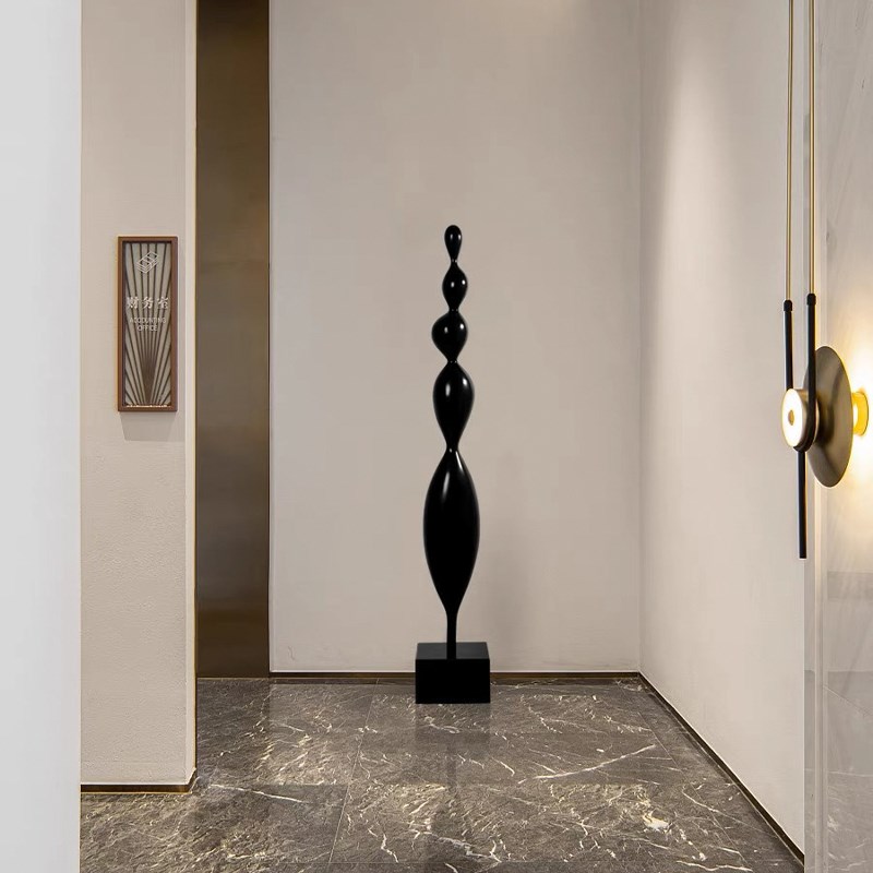 玻璃钢创意抽象人物雕塑艺术摆件售楼部酒M店客厅玄关书房民宿装