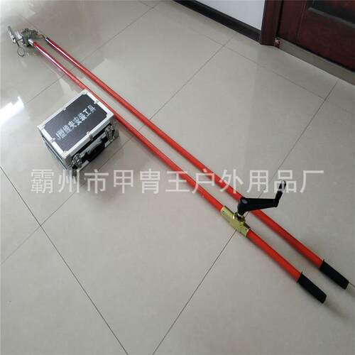 电力施工缘传动杆夹安绝装器带作电线业拆装LRQ工具J型线夹安装杆