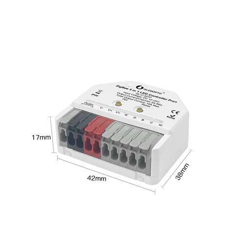 格乐德MINI PRO+RGBWCCT RGB单调光LED控制器ZIGBEE3.0+2.4G+PUSH