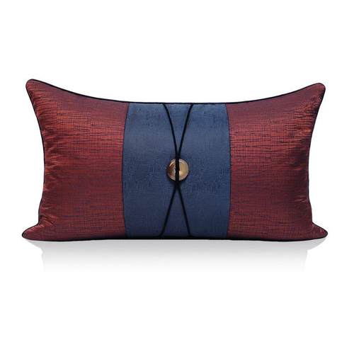 式沙发抱枕床中头靠枕长方形靠垫靠包接长枕套单椅47拼腰枕2052新