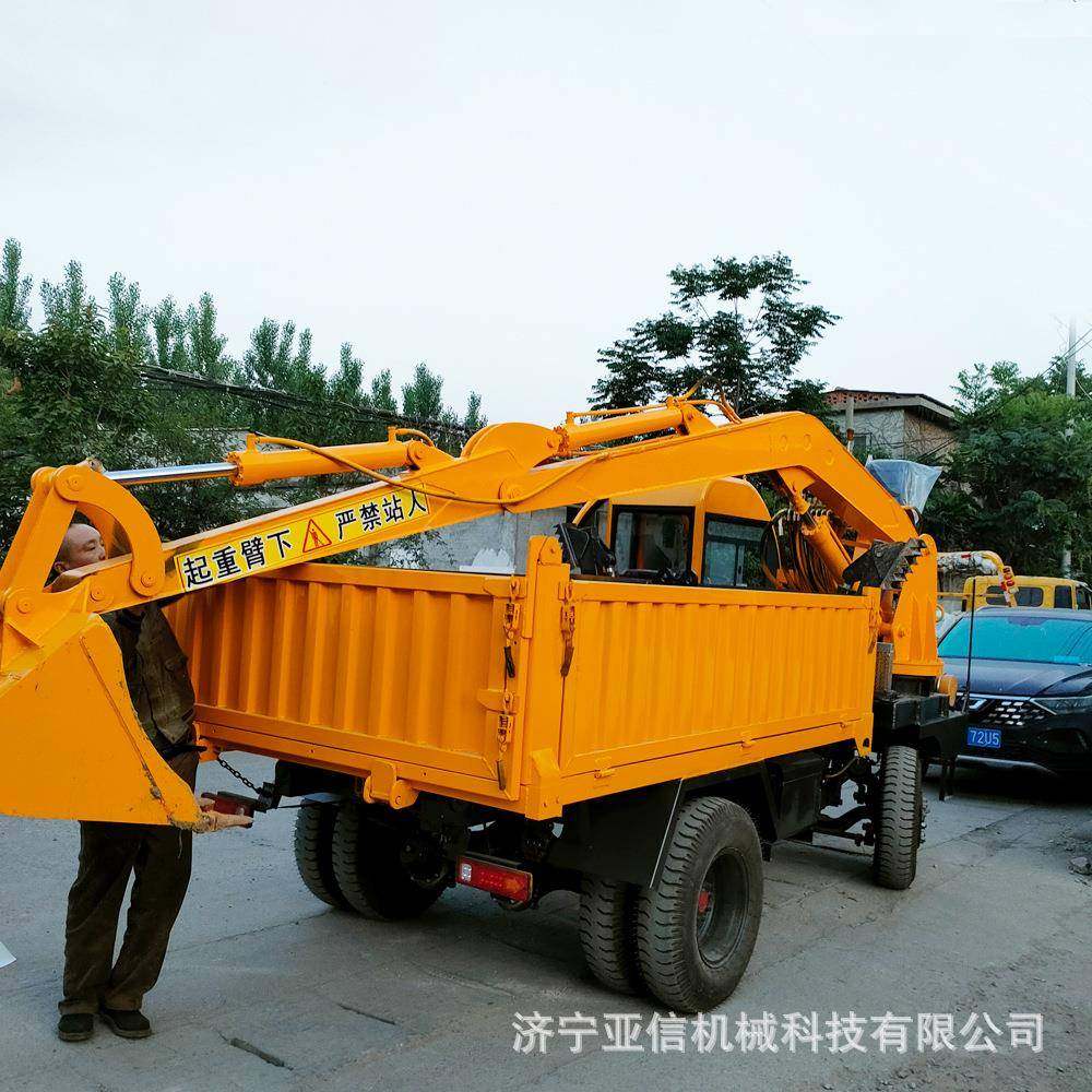 改小型装798农用随挖掘机建筑工地随车挖吊机车自车卸式随挖,五金/工具,挖掘机,淘宝优惠券,粉丝福利购,淘宝优惠卷