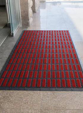 室防滑地门垫JUT进门商场酒店口户外外迎宾垫脚垫防水商用拼接门