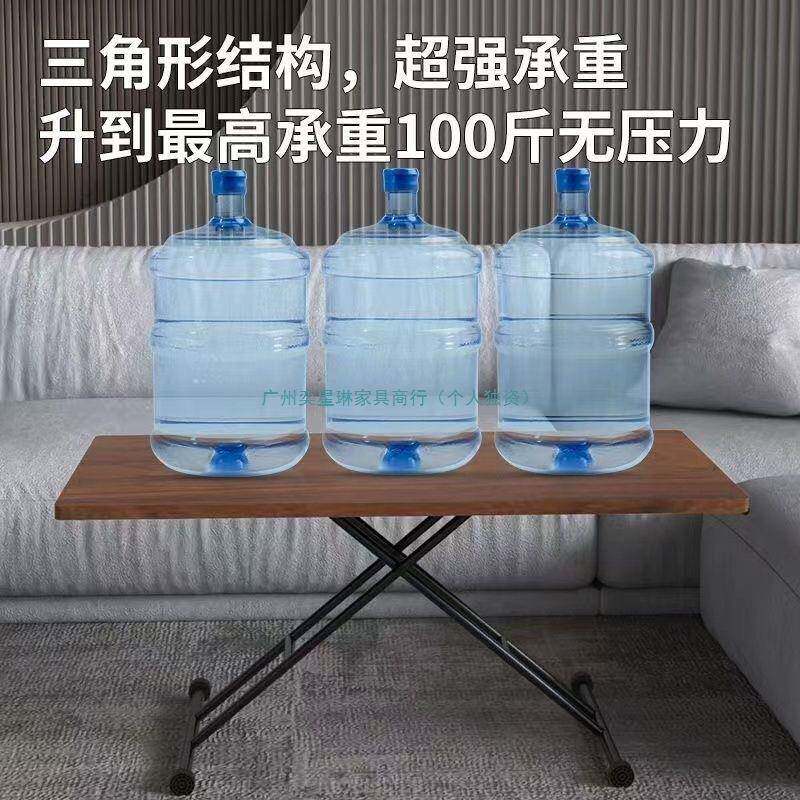 多功能餐桌PHA子小家桌用户型小型可移动可升降折叠桌两用收纳小