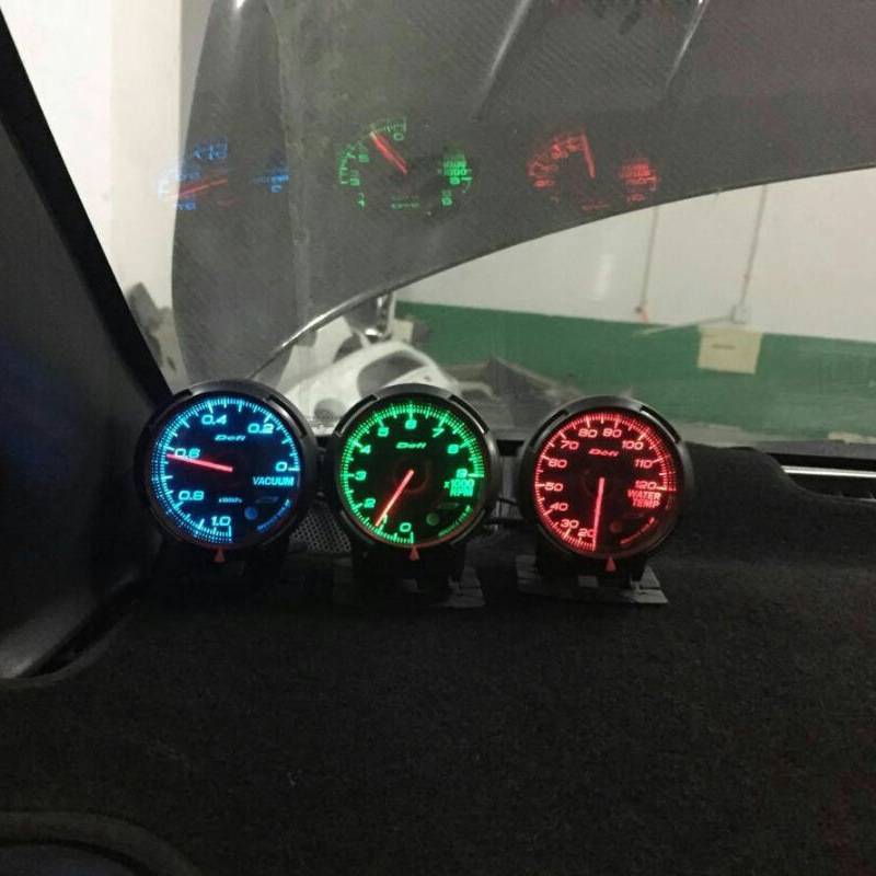 厂家 defi汽车改装仪表赛车水温 转速 涡轮压力 机油温度仪表