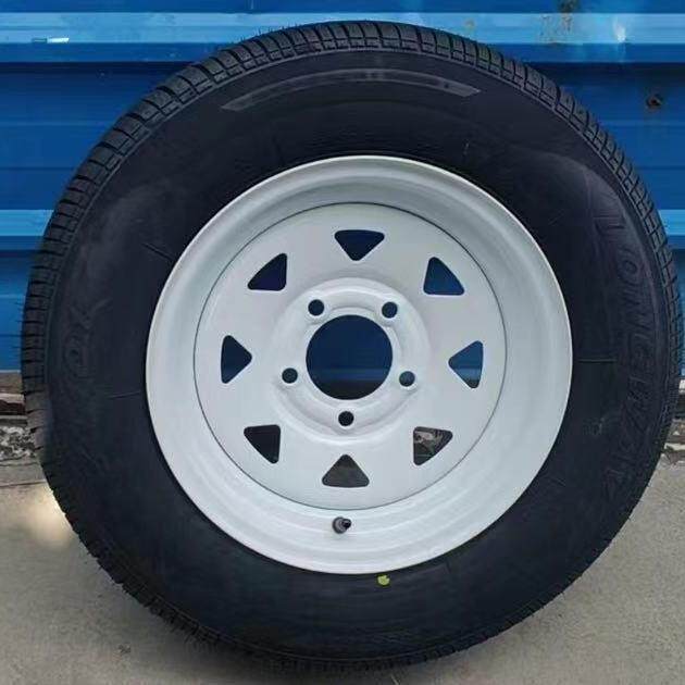 工12-16寸厂直销车规配套圈轮毂12-16寸塑粉电镀热钢镀锌多参数格