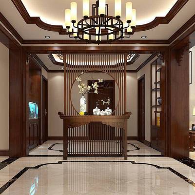 中式屏风隔GTY断实木缕空花格栅吊顶东新格阳仿古木雕仿木古门窗