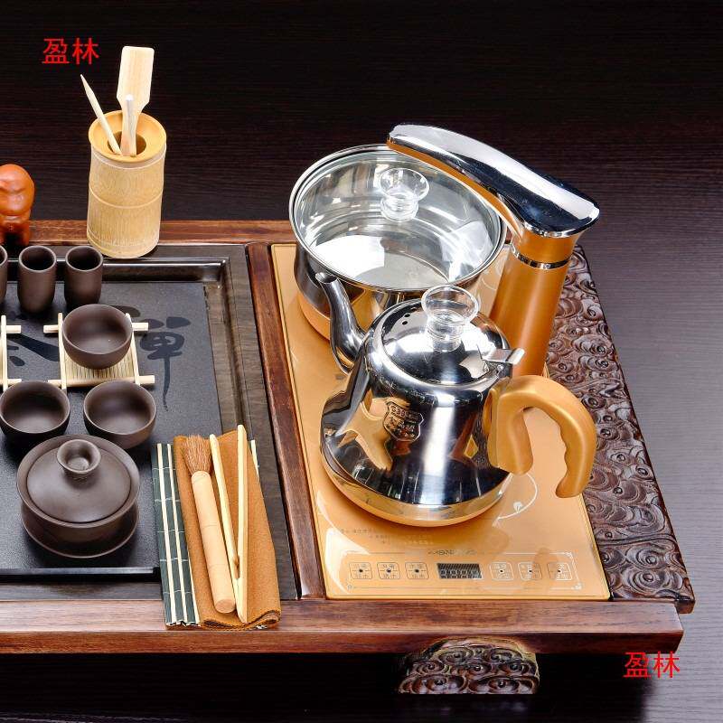 家用全自动茶具套装茶盘茶壶电磁炉茶台上客厅水泡一体功夫烧水壶