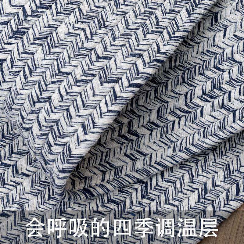 简约棉纱卧流苏家用地毯大积室客全铺耐脏易打理沙发面茶厅珑玥紫