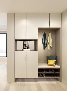 式铝蜂窝柜一门到顶柜子全屋定制蜂LZI窝走入衣帽铝间衣全屋定制