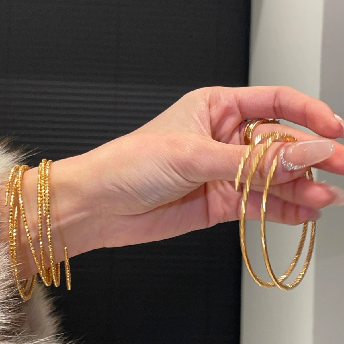 小众设计纯银复古文艺双层手链