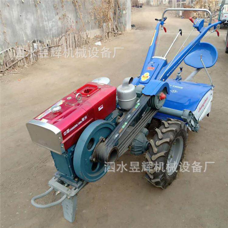 农用手扶翻土旋耕拖拉机大棚果园开沟犁田手扶拖拉机151底盘