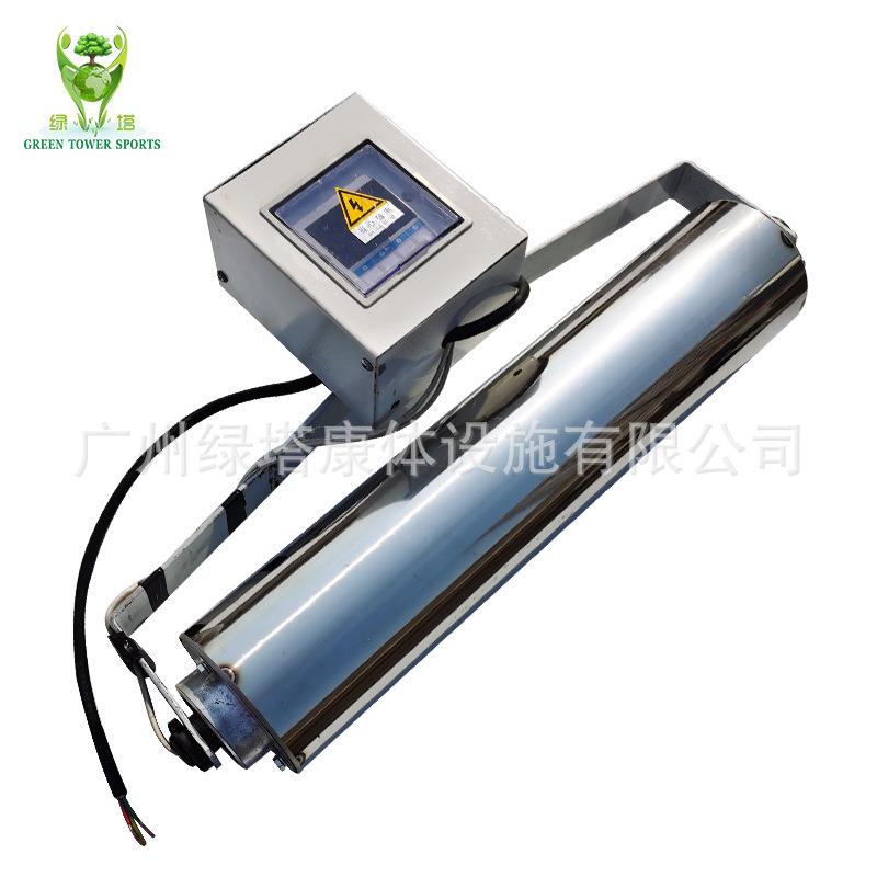 手拉式电加热滚筒摊铺机塑胶跑道颗粒滚筒式摊铺机EPDM颗粒摊铺机