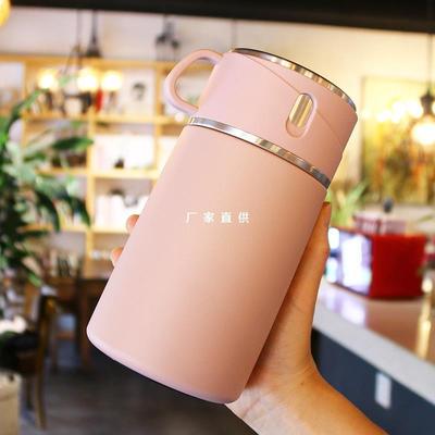 保温杯带杯子带盖宽广口大口径容量壶焖粥316不锈钢便携闷烧