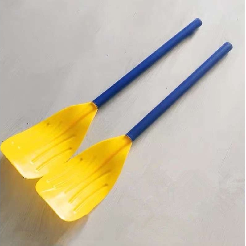 多功能划桨表演道具桨塑料船桨配件铝合金船桨单头双头塑料划桨园