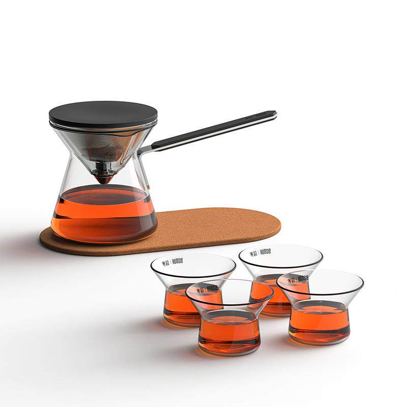 寒设玻璃飘逸杯家用磁吸泡茶壶茶水分离茶壶办公过滤高档泡茶神器