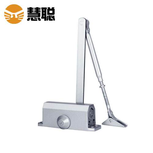 慧聪自动闭门器家用简易静音开门机定位自动关门器防火门闭门器