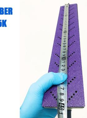 775手70x400Kmm420mm手多孔长条紫色砂纸旋风孔位刨1磨ZCH4孔吸尘