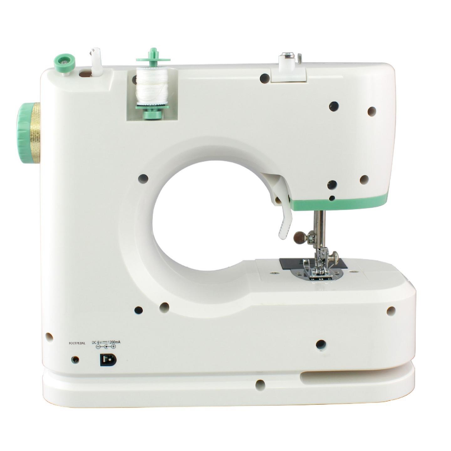 520缝能纫机亚267马逊机厚电商家用迷你多功缝纫锁扣眼锁边吃电动