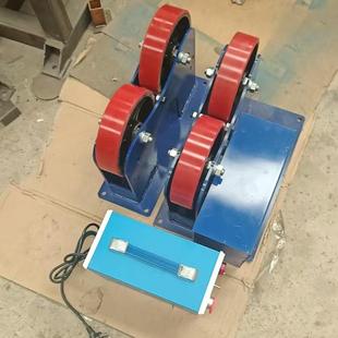 一吨自动接焊滚轮架可调EOE管控变制位机子圆筒法兰管道切割焊接