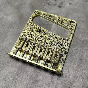 Tele雕花琴桥 升级配件 电吉他TL电路板旋钮螺丝美芬日芬墨芬改装