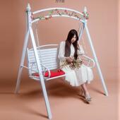 新室款 双人铁吊CSO艺秋千吊床摇摇床庭秋千内外儿童成人篮户院外