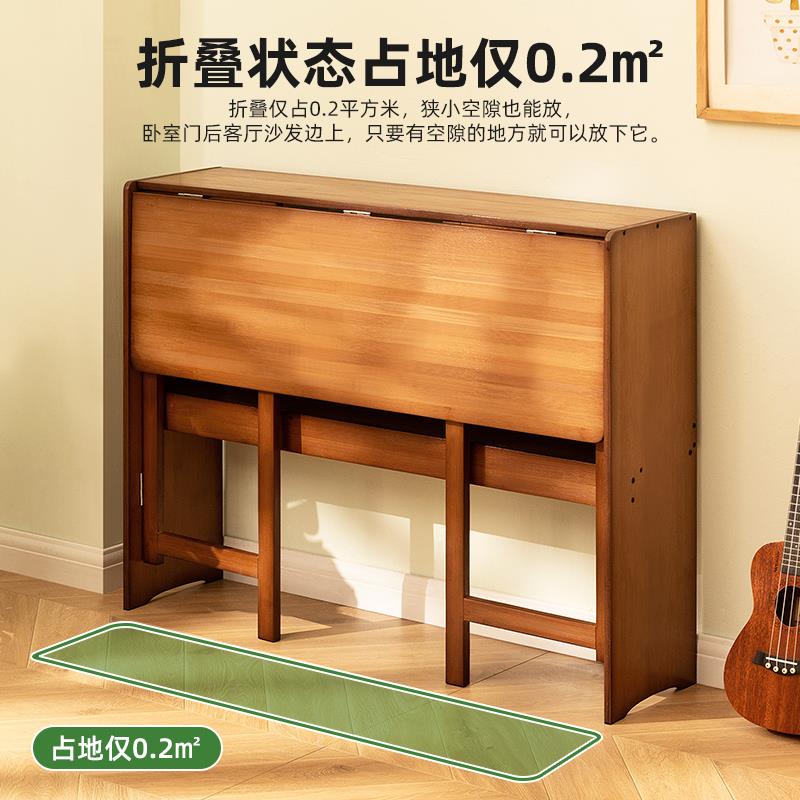 A9L可折叠电办脑30624桌家用台式书简桌易公桌子台卧室工作简约学