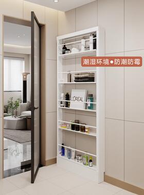 定制钢制书架置物架可落地靠墙窄门后PFR绘壁本架款挂收纳架子