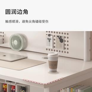 电脑桌台家用书桌女生卧室洞洞板小桌子易简A100出式学租屋习桌写