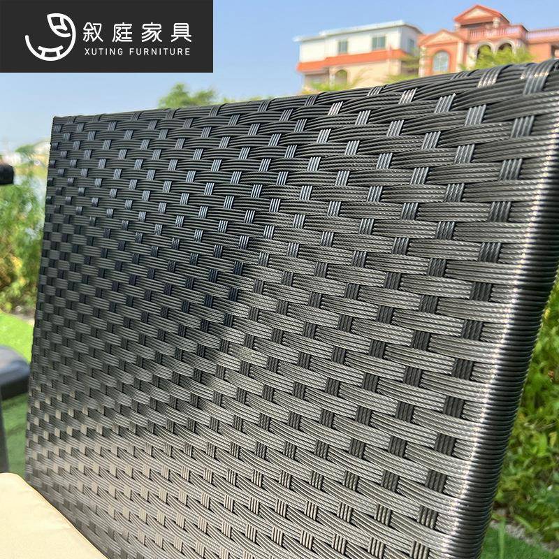 花22-7-27-户外园庭院藤编椅阳家台别墅景桌区露台酒吧藤艺吧台椅