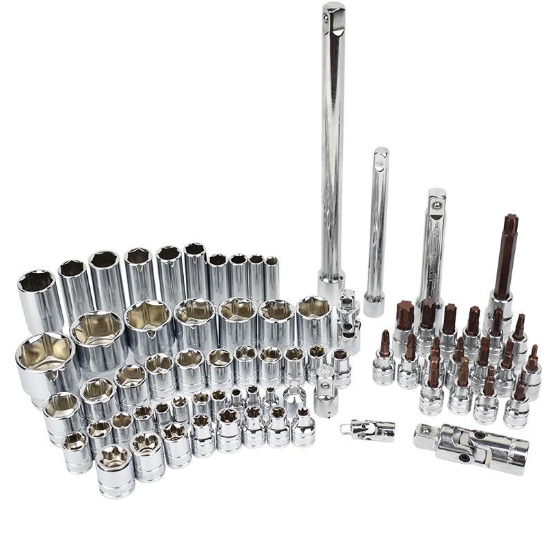威博尔1艾4件套合性套筒组套汽修维修手动综工具2组合套装QTF-452