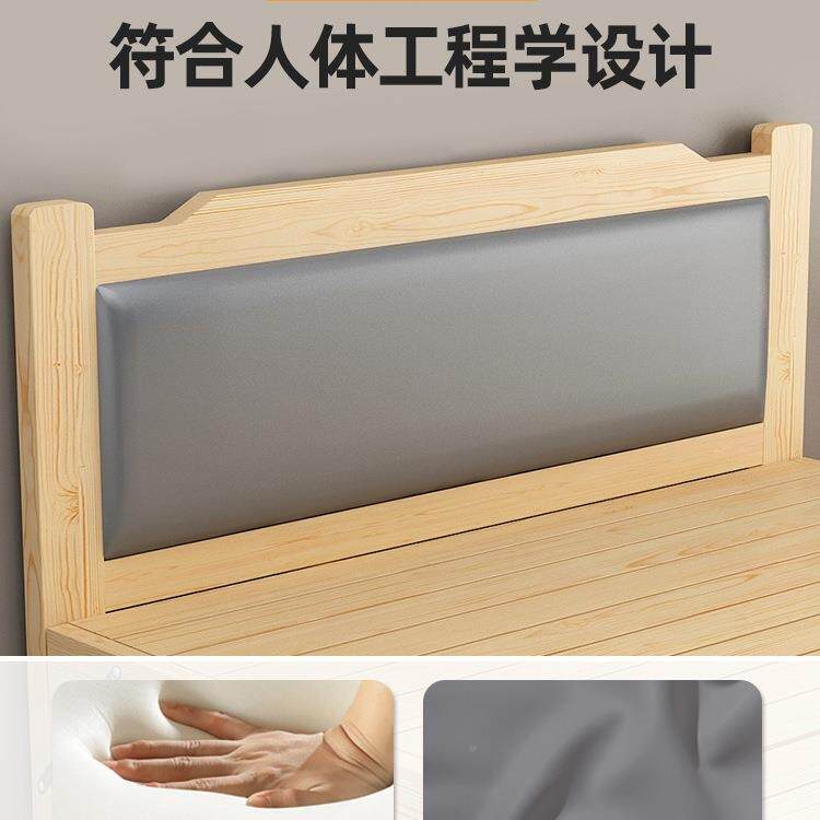 折床单人双家用午成人简易办公叠室便携Rbct002休午睡木板1米出租