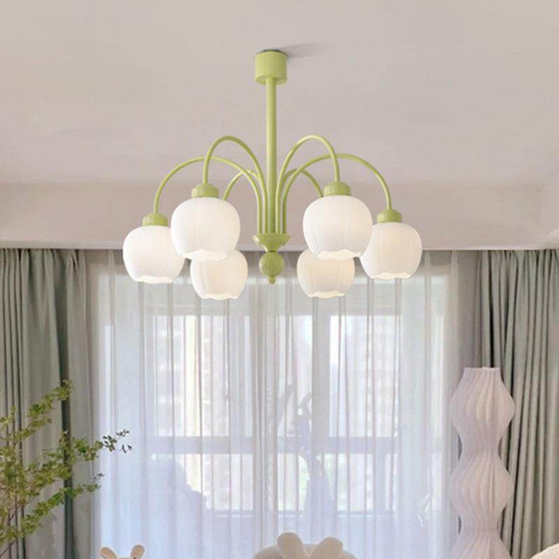 全光谱577led瓜吊严选卧室灯客厅灯奶油防中蓝光护眼山灯饰南灯灯,家装灯饰光源,智能吊灯,淘宝优惠券,粉丝福利购,淘宝优惠卷