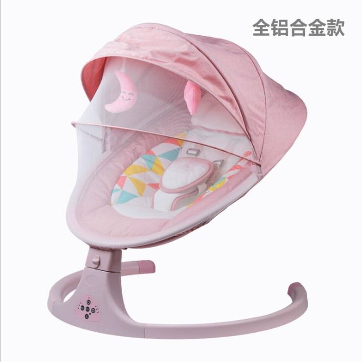 智能婴儿电动摇摇椅新生婴儿安抚椅躺椅宝宝婴幼儿摇篮床秋千